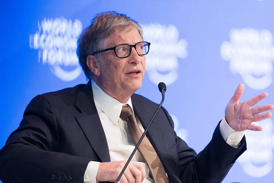Первое место уже четвертый год подряд удерживает основатель корпорациия «Microsoft» Билл Гейтс