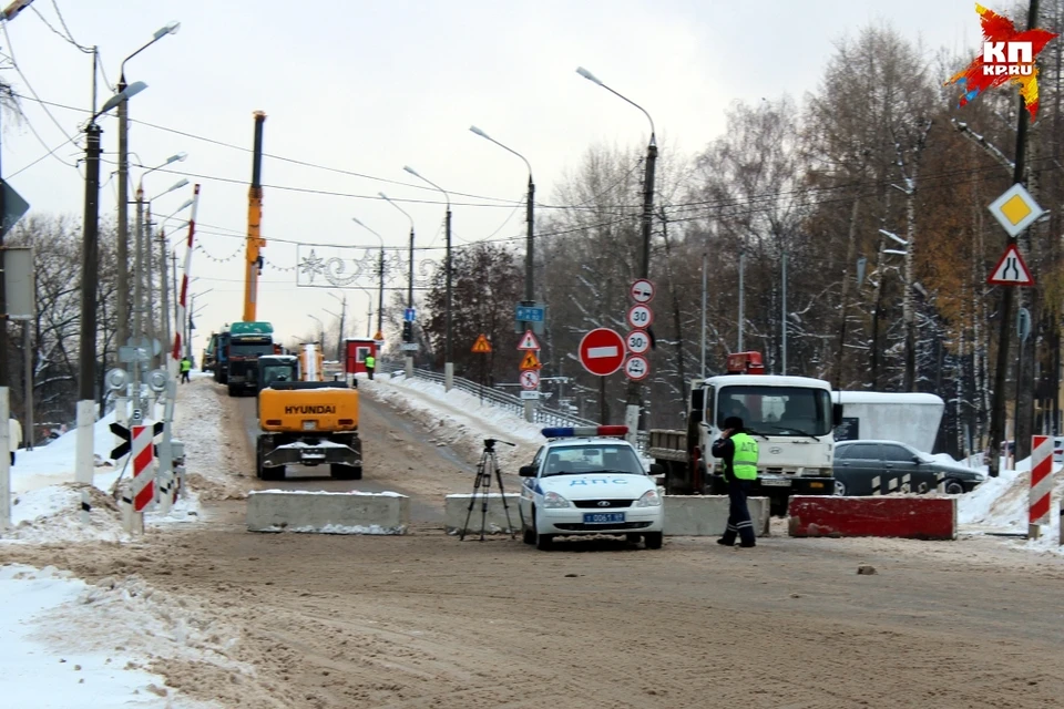 Горбатый мост в Твери перекроют на месяц.