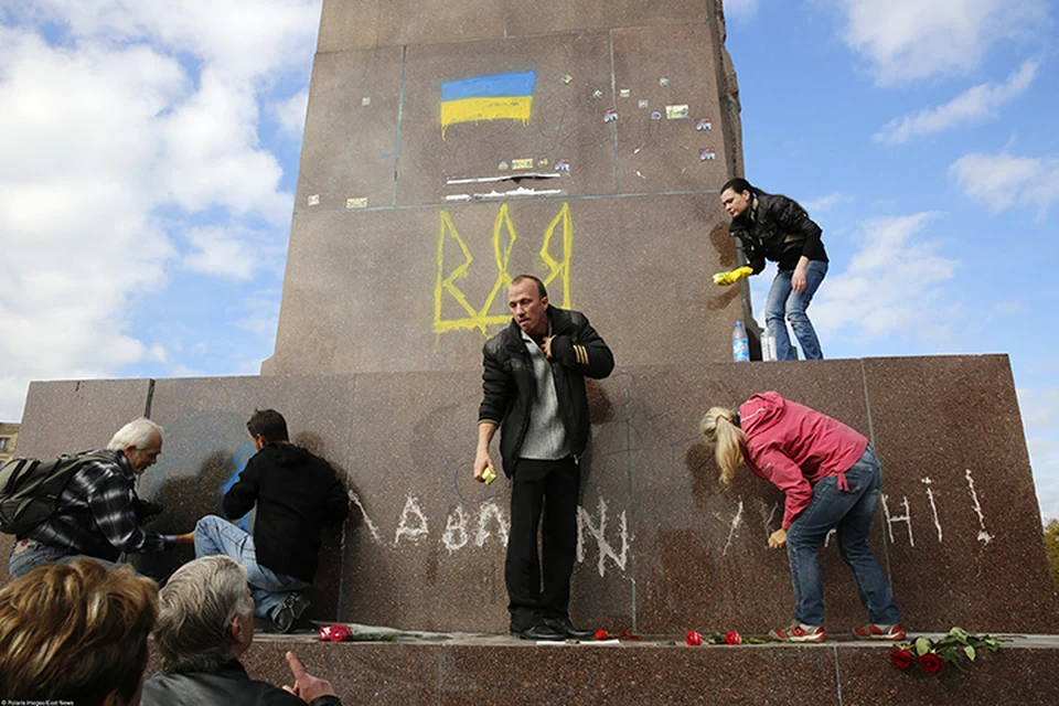 На Украине оказалось гораздо больше людей подверженных нехорошему национализму, чем можно было ожидать