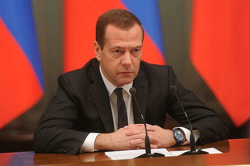 Премьер-министр России Дмитрий Медведев.