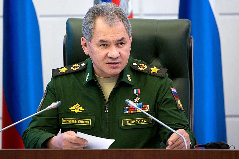 Министр обороны РФ генерал армии Сергей Шойгу.