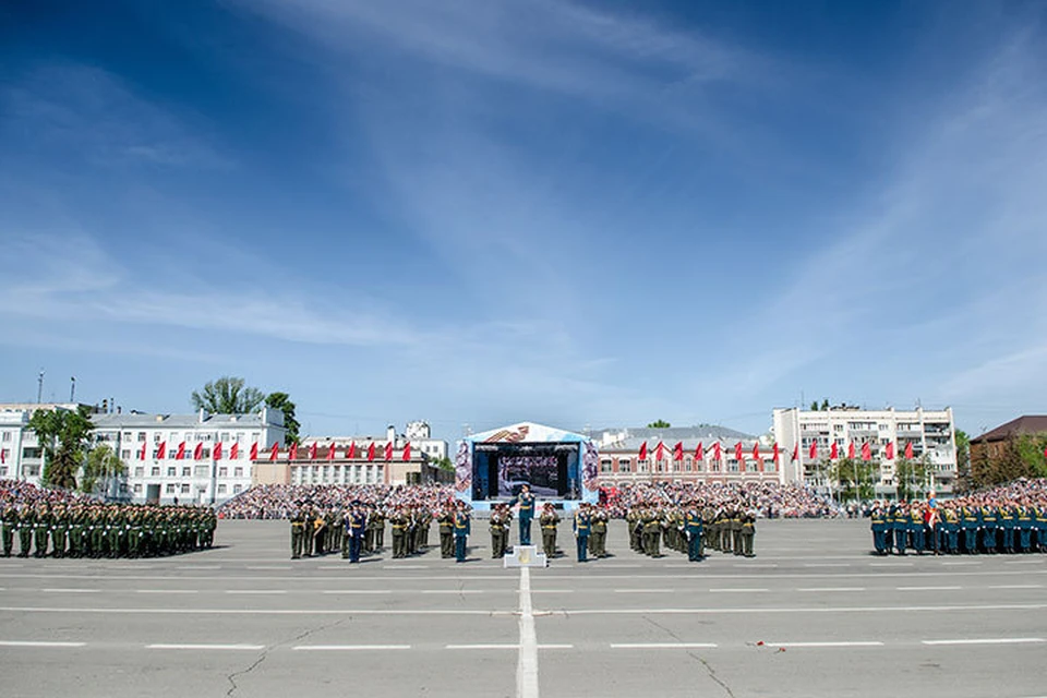 Главное событие 9 Мая - Парад Победы.