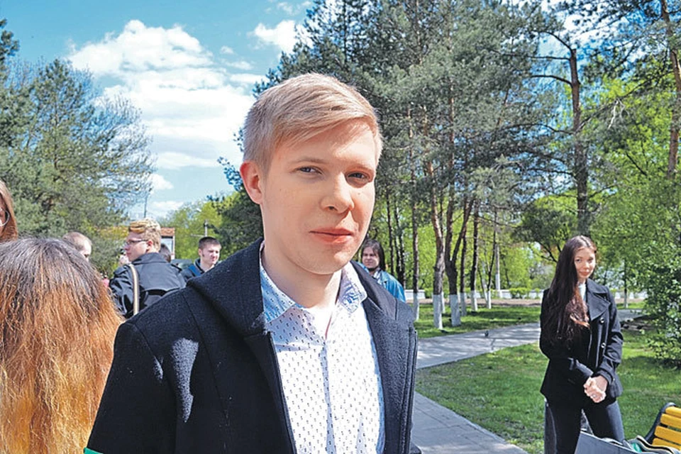 Тот самый Саша Васильев - молодой человек из хорошей семьи. Фото: Ольга АНДРЕЕВА