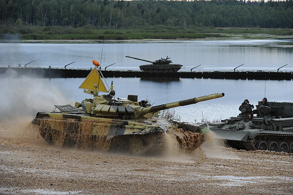 Схватка во время танкового биатлона под Москвой ожидается жаркая