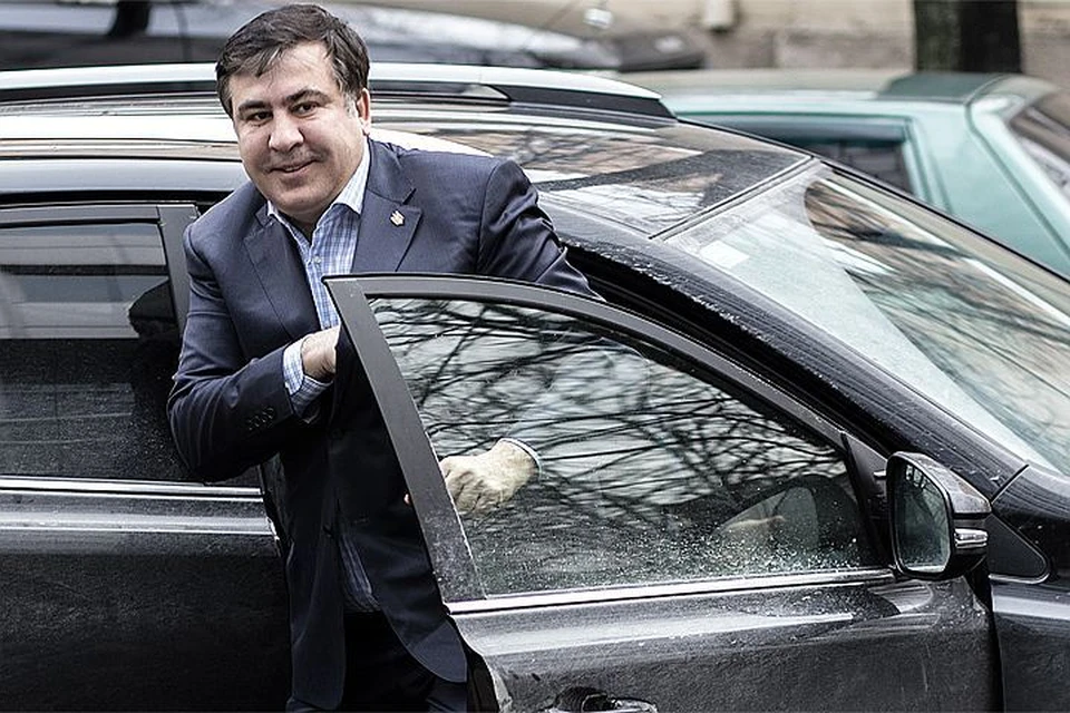Саакашвили прорвался на Украину.