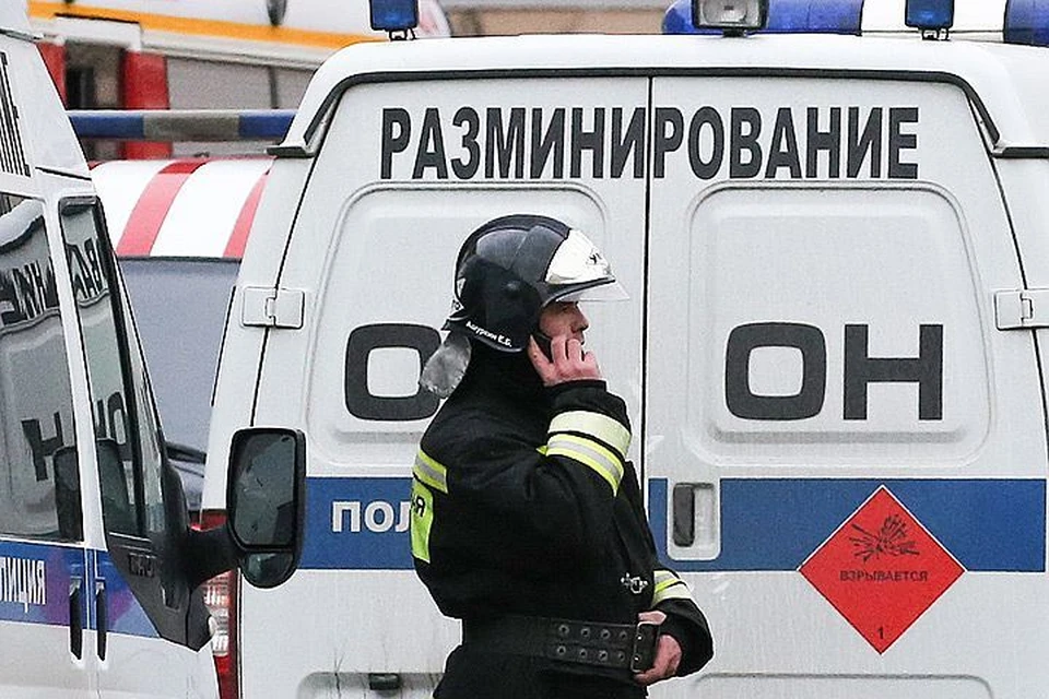 Правоохранители задержали первого подозреваемого в ложном звонке о заложенной бомбе ФОТО Петр Ковалев/ТАСС