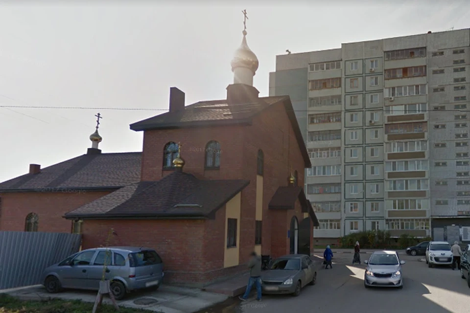 Храм Сретения Господня в Ульяновске куда ворвался местный житель.