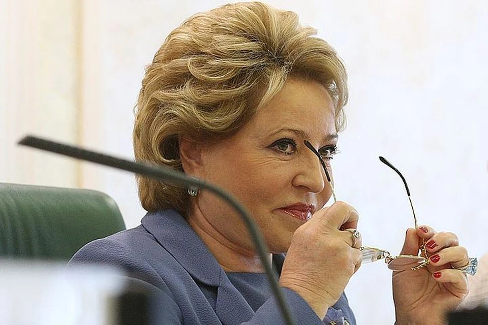 По словам Матвиенко, на посту главы Совфеда она работает «с большим интересом». Фото: Михаил Почуев/ТАСС