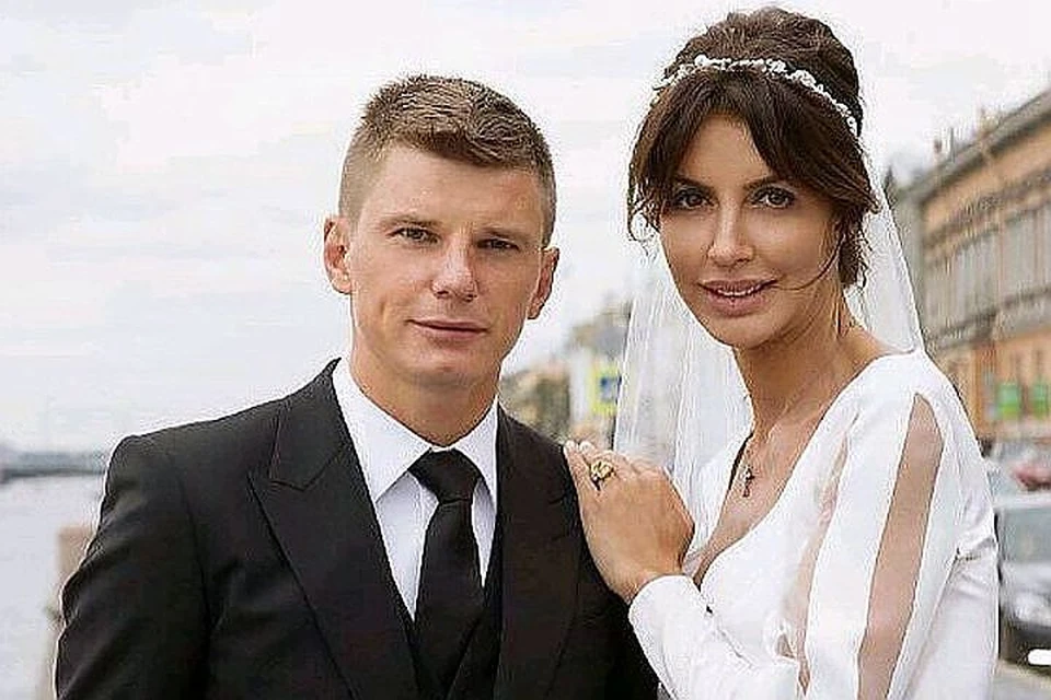 Аршавин и Казьмина были женаты чуть больше года. Фото: СОЦСЕТИ.