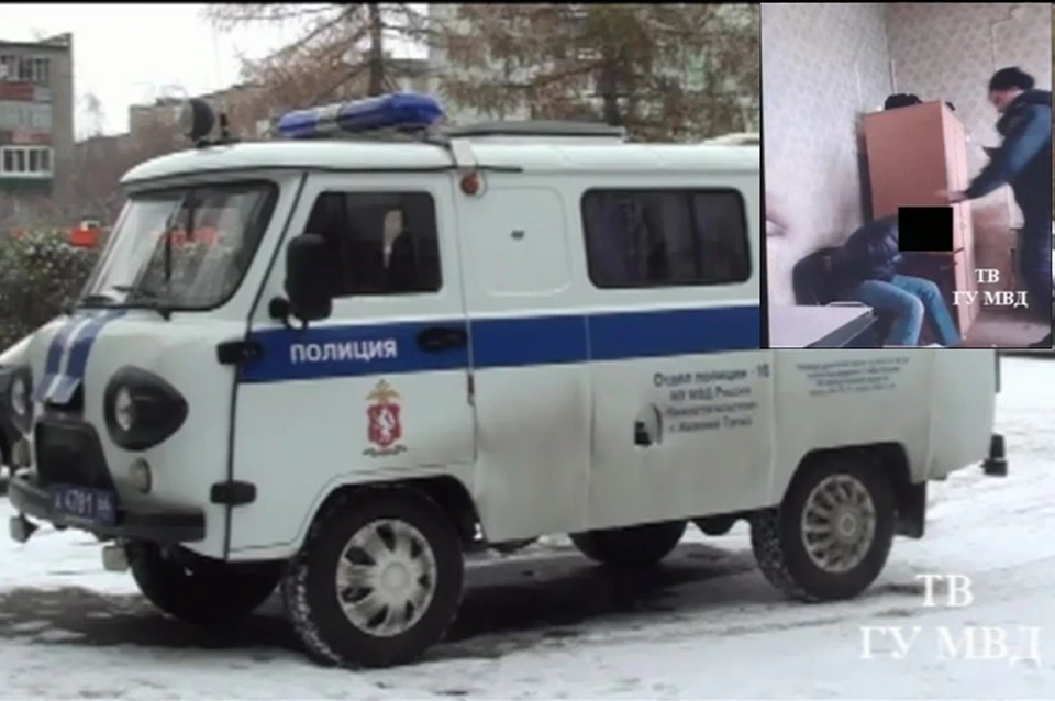 Задержанный бился головой об стол в полиции