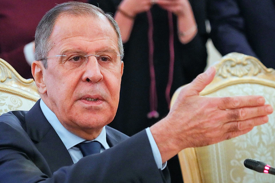 Глава МИД РФ Сергей Лавров