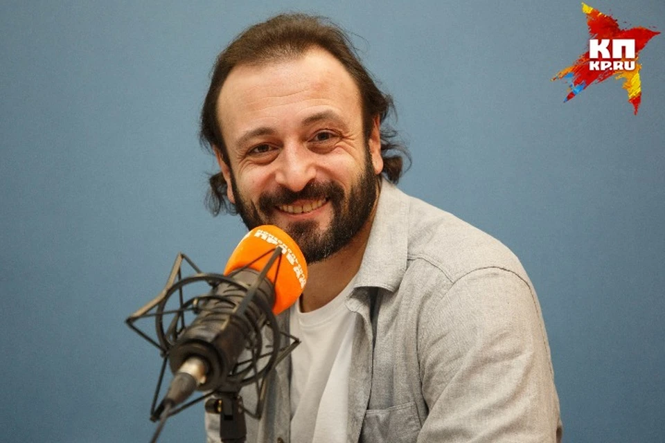 Илья Авербух в студии радио «Комсомольская Правда в Петербурге»