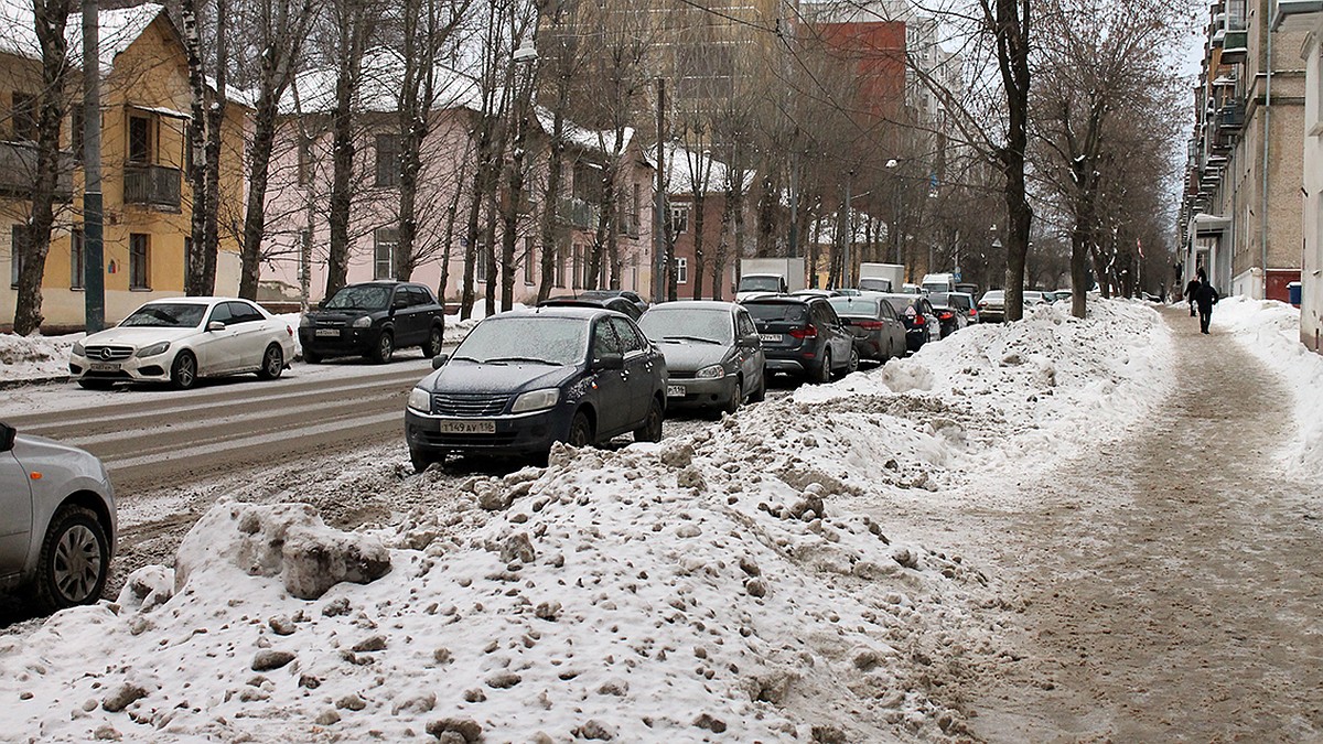 Этой зимой в Казани активисты нашли самые скользкие улицы - KP.RU