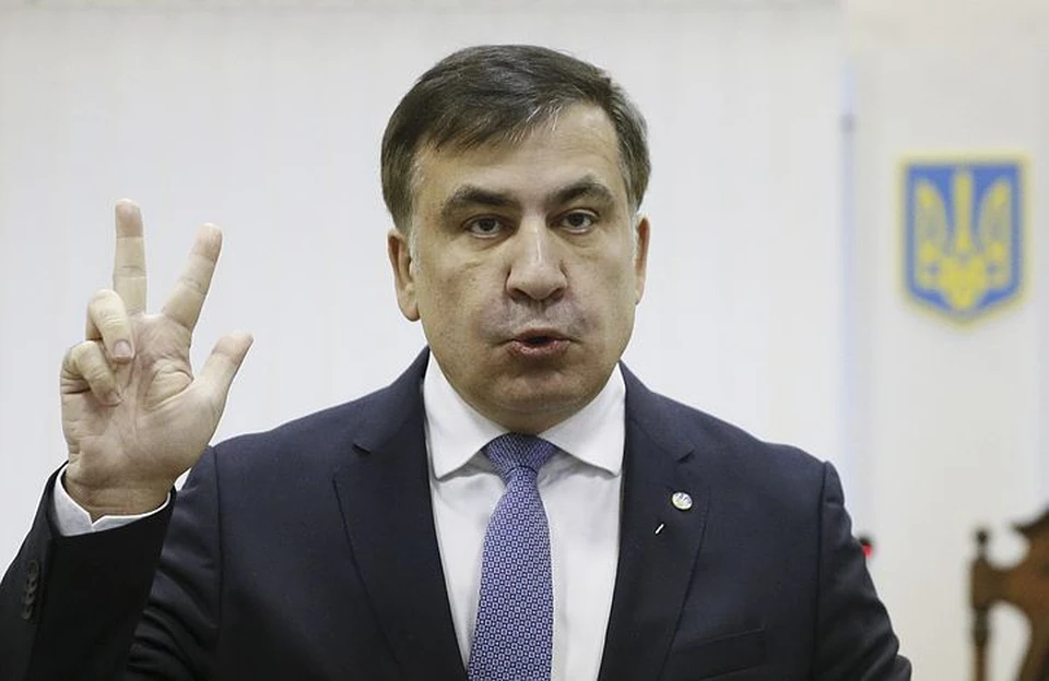 Михаил Саакашвили в Киеве, январь 2018 года.