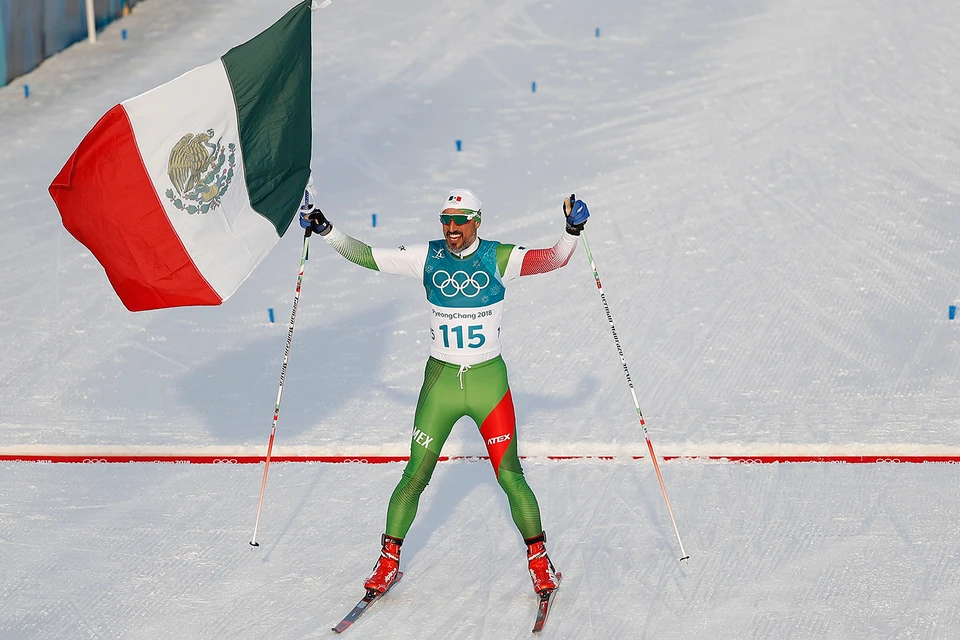 43-летний мексиканец Герман Мадрасо в гонке на 15 километров на финише проиграл предпоследнему месту тоже прилично - полторы минуты. Зато финишировал с флагом