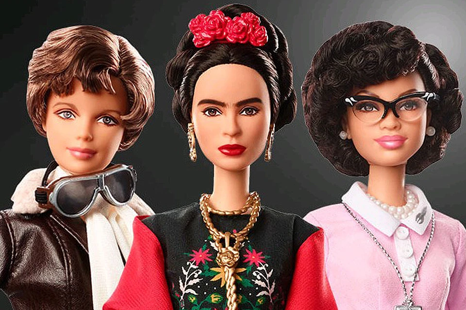 Компания Mattel выпускает в продажу серию кукол "Женщины, которые вдохновляют". ФОТО Mattel