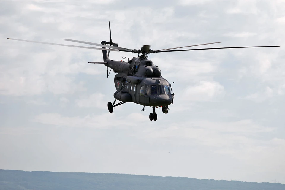 В Чечне разбился военный вертолет