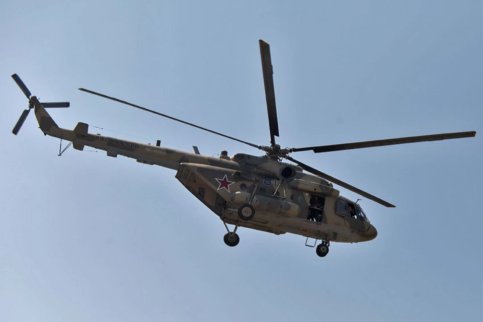 В Чечне разбился военный вертолет