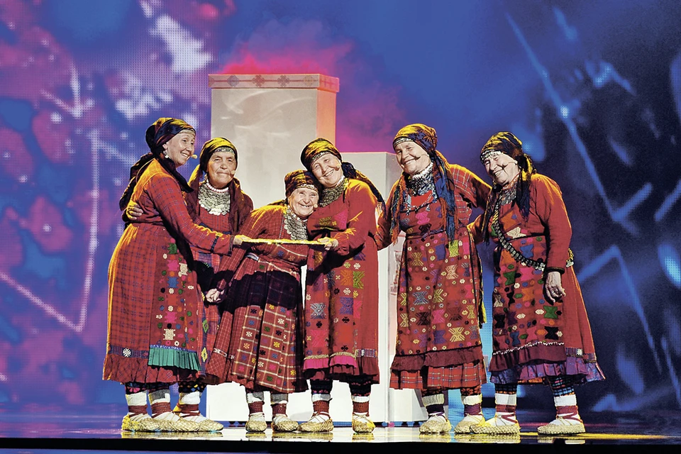 «Бурановские бабушки» на «Евровидении» в 2012 году заняли второе место.