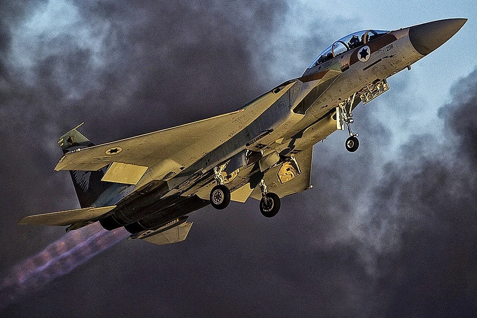 Истребитель F-15 ВВС Израиля.