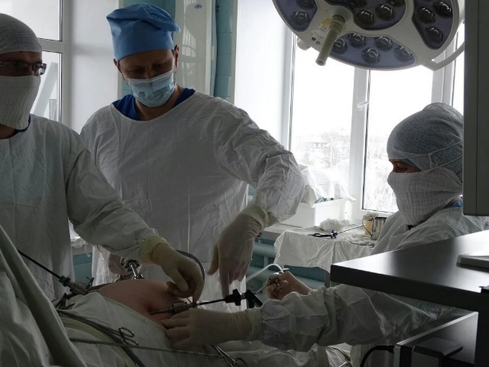 Новое хирургическое оборудование позволяет в условиях сельской больницы проводить лапароскопические операции.