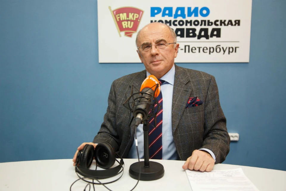 Александр Запесоцкий - постоянный гость Радио «Комсомольская правда в Санкт-Петербурге»