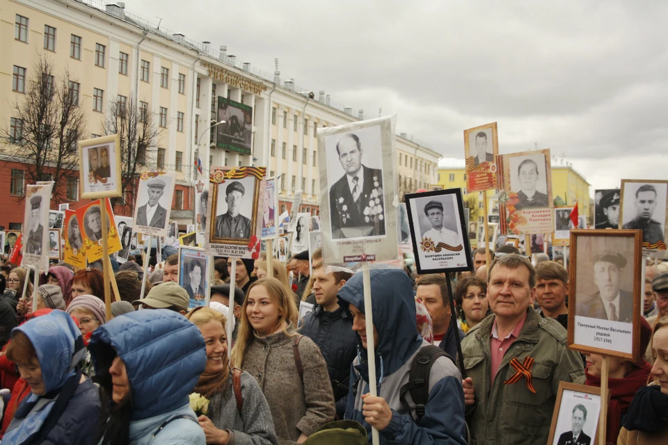 В акции «Бессмертный полк» приняло участие рекордное количество кировчан