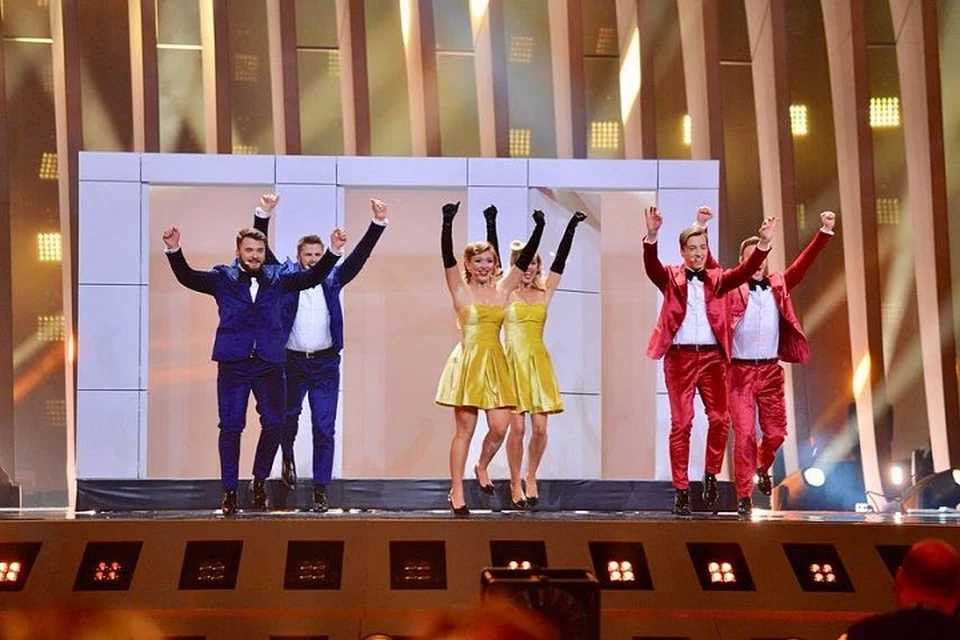 Группа DoReDos выступила в финале Евровидения.