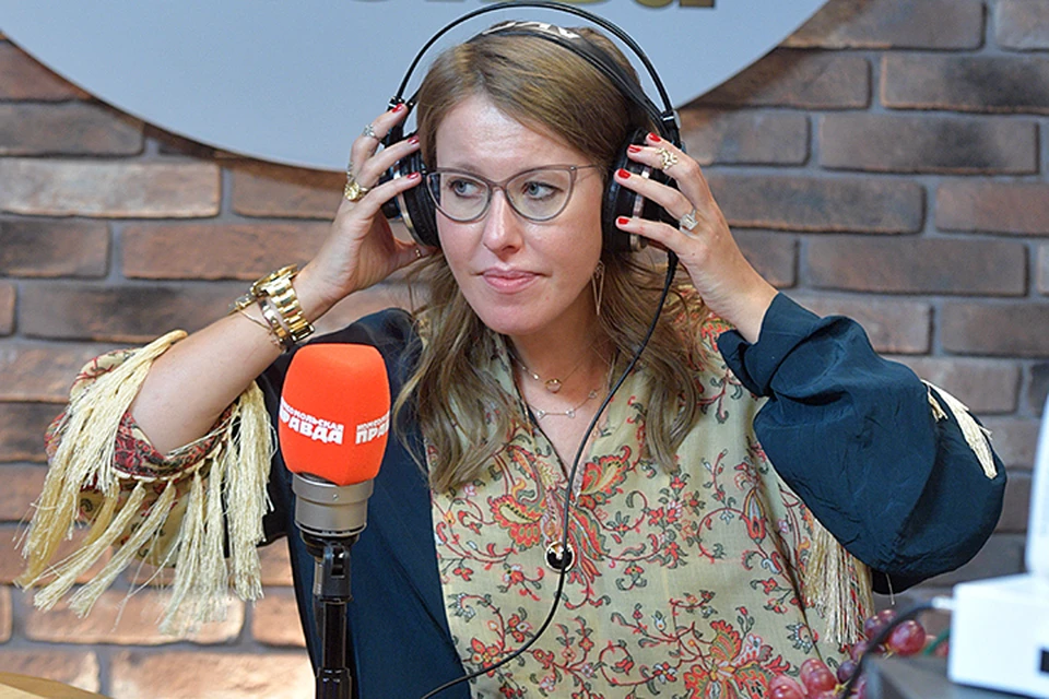 Телеведущая Ксения Собчак пришла в студию Радио «Комсомольская правда» и рассказала о работе над фильмом