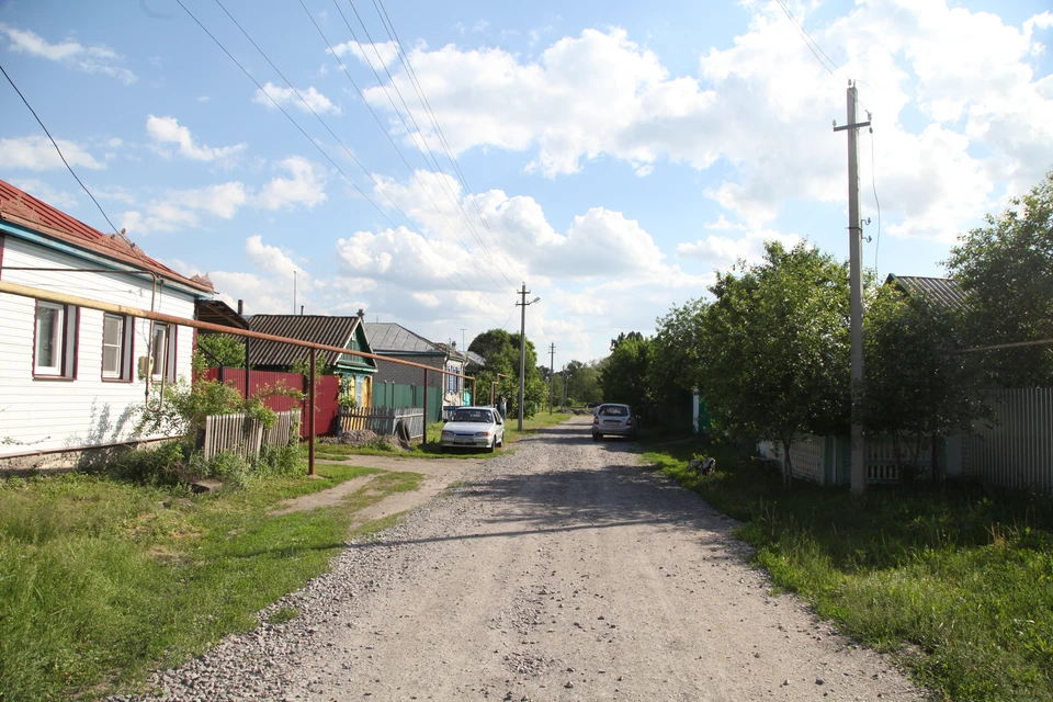 Улица, на которой живет семья Подпориных, уходит в тупик