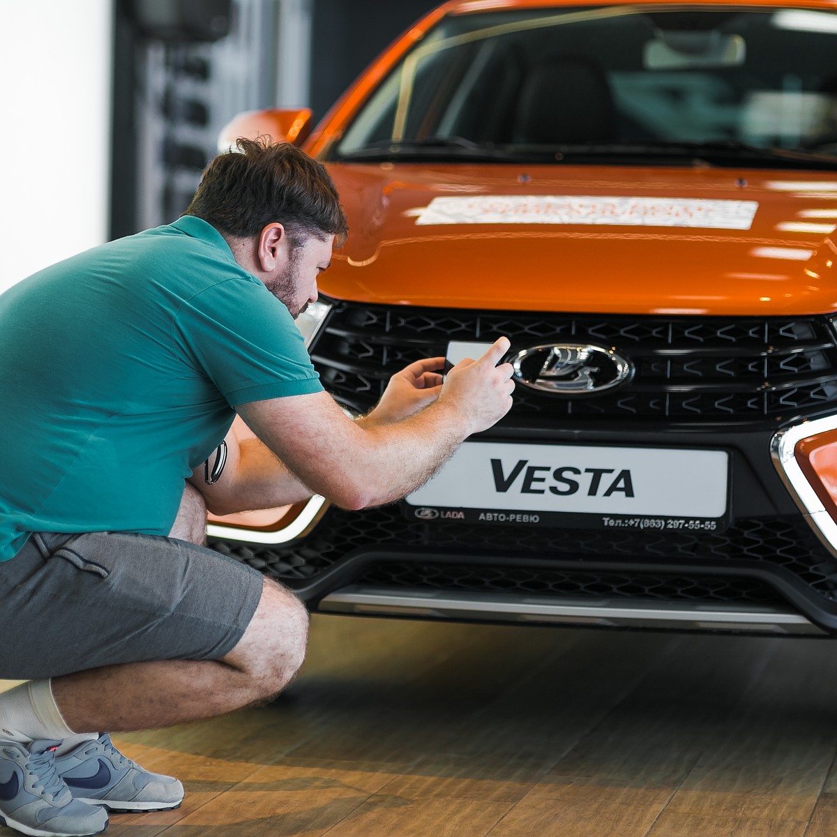 В Ростове-на-Дону представили новый автомобиль LADA Vesta Cross - KP.RU