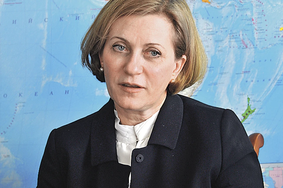 Руководитель Роспотребнадзора, главный санитарный врач РФ Анна Попова.