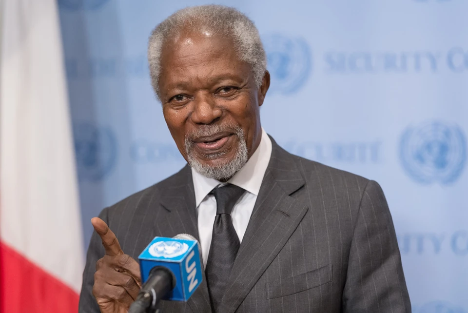 Кофи Аннан стал "поперек горла" Джорджу Бушу-младшему.
