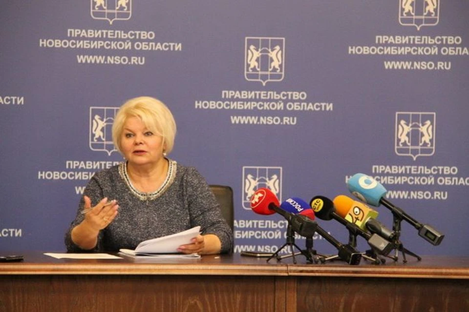 Ольга Благо подвела итоги прошедших выборов. Фото: Избирком Новосибирской области.