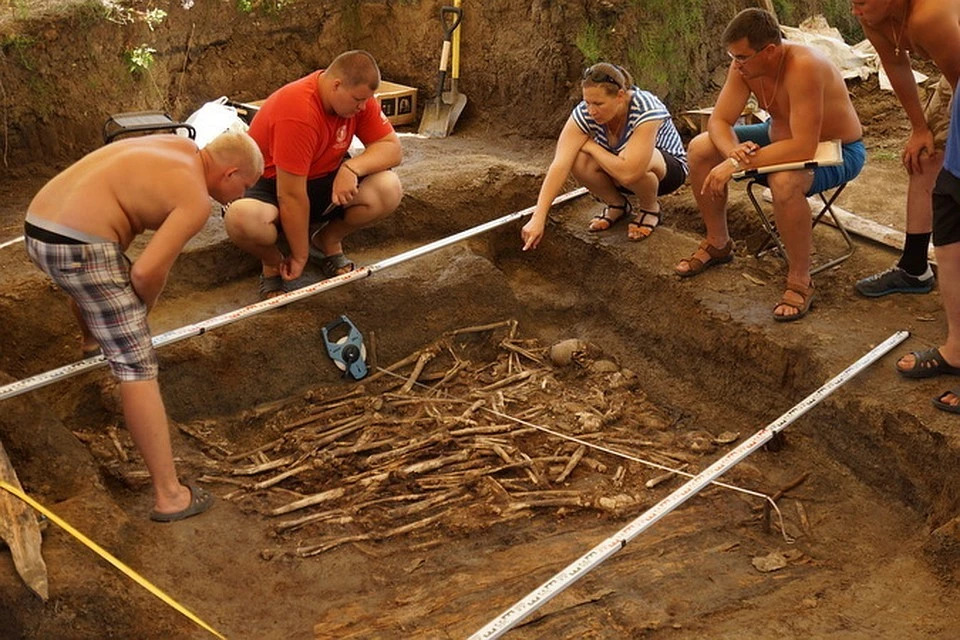Так проходили раскопки на месте Албазинского острога. Фото: Албазинская археологическая экспедиция