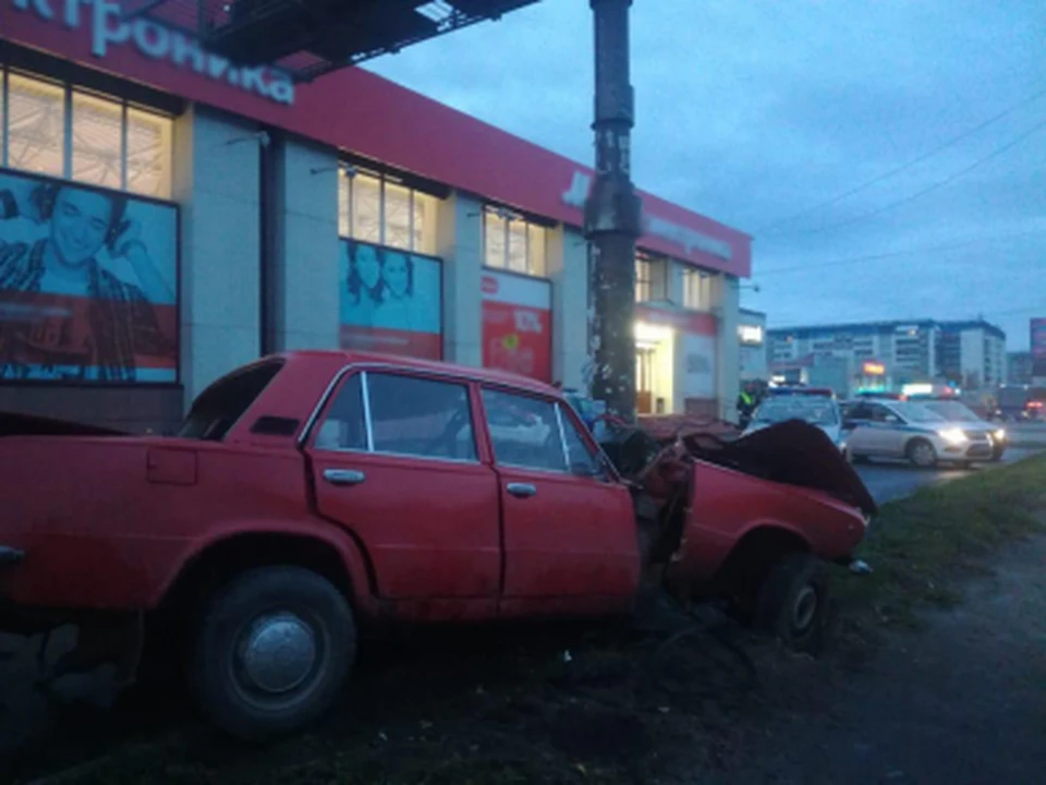 Смертельное ДТП произошло сегодня утром. Фото: пресс-служба УМВД по Томской области