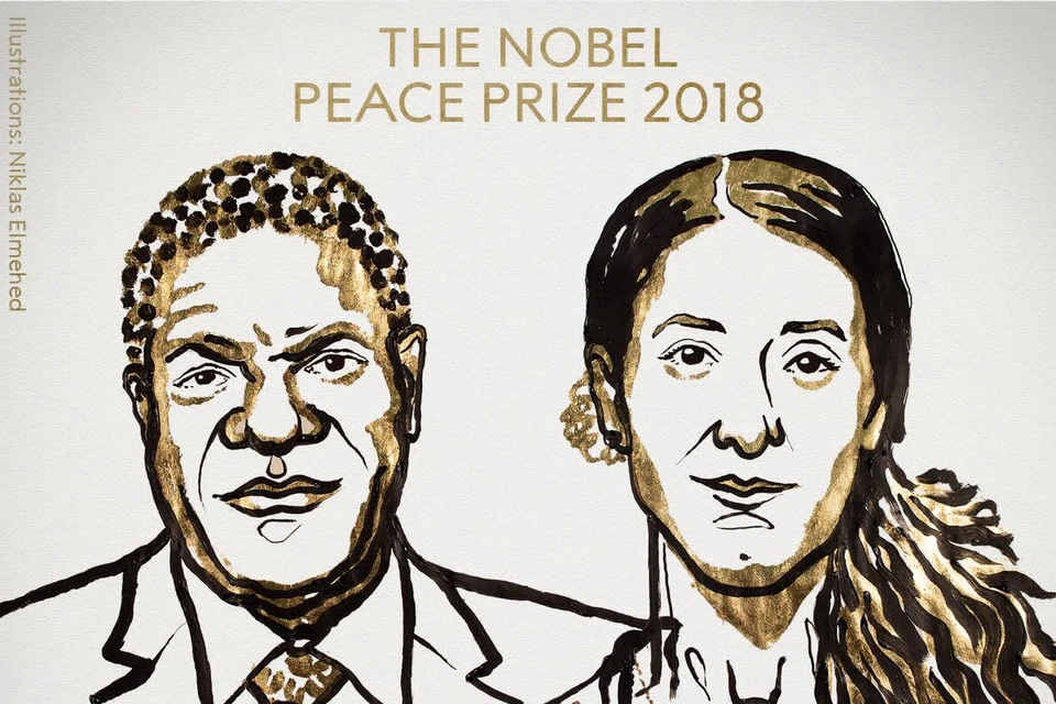 Нобелевскую премию вручили медику Денису Муквеге и правозащитнице Надии Мурад
