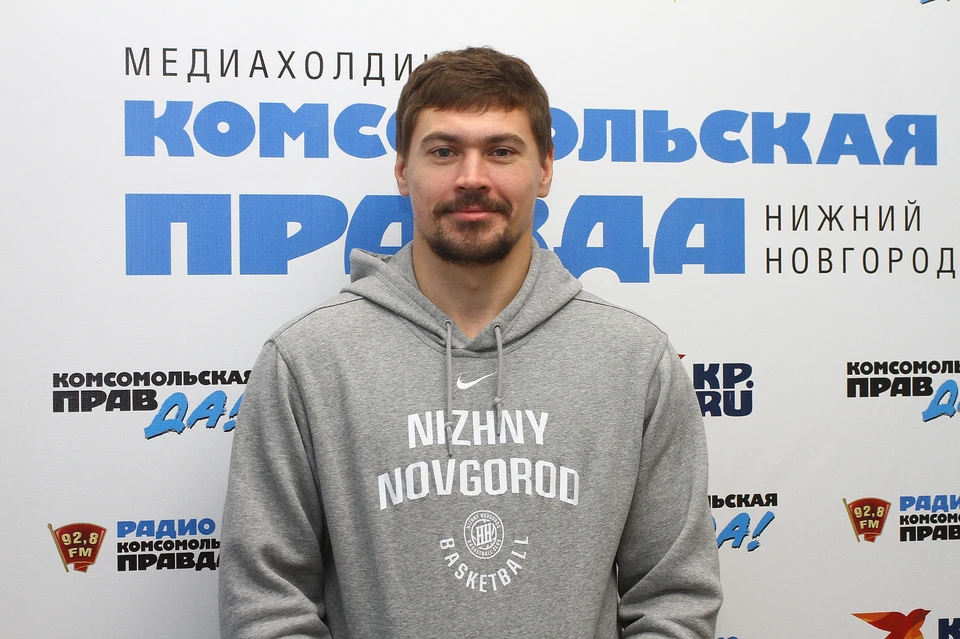 Баскетболист, игрок БК «Нижний Новгород» Евгений Бабурин