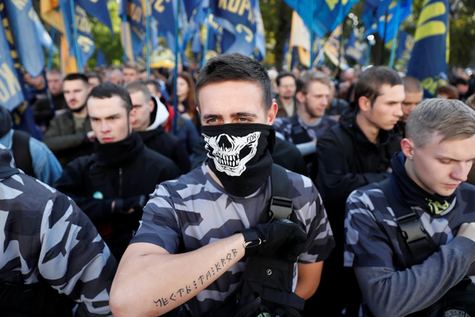 День защитника Украины уже несколько лет отмечают маршами националистов
