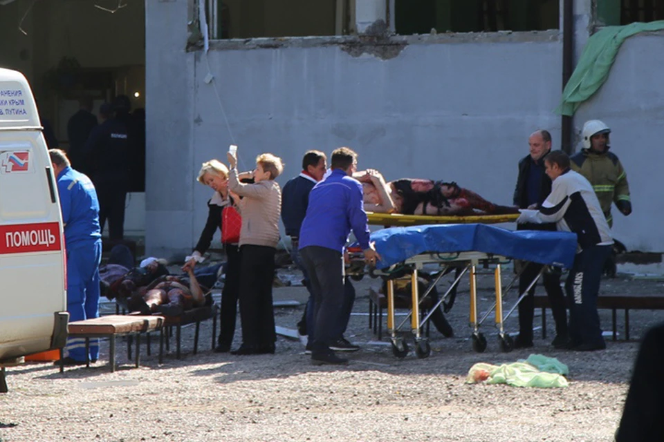 Нападение на Керченский политехнический колледж произошло 17 октября в 11:40 по московскому времени