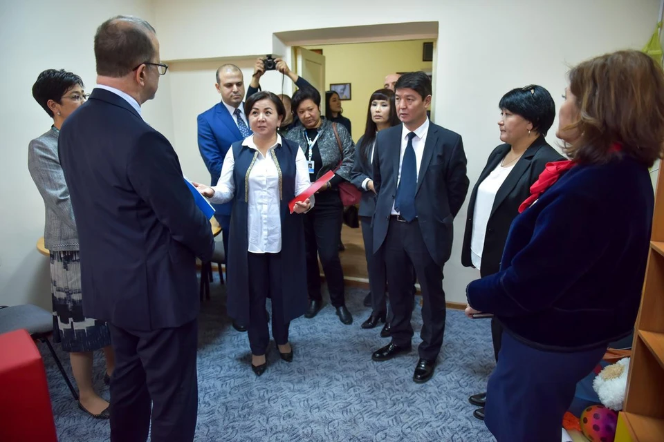 Официальное открытие ресурсного центра в Бишкеке состоялось 22 октября.