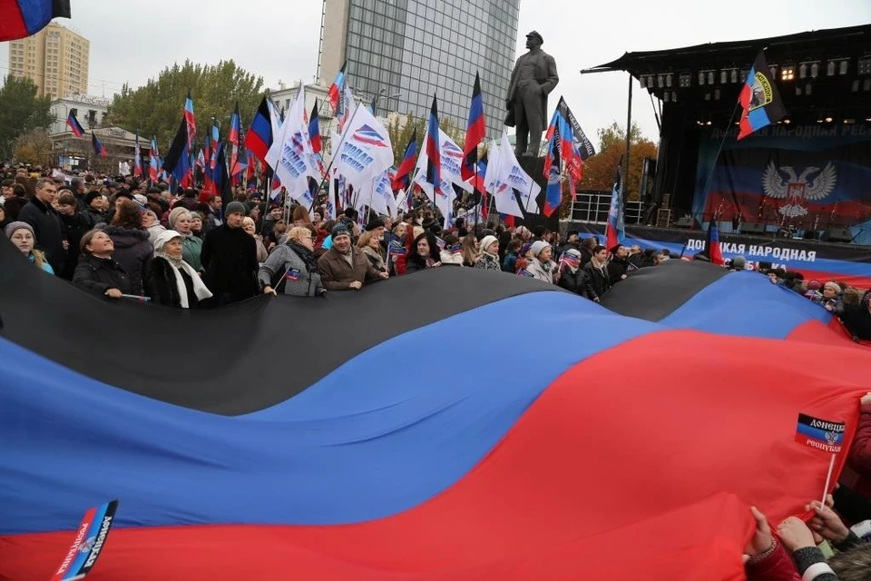В день выборов в Донецке пройдут гуляния на площади Ленина. Фото. dan-news.info