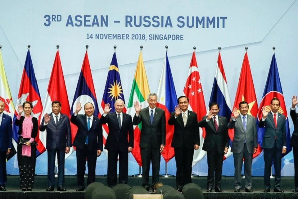 Саммит Россия - АСЕАН проходит 14 ноября в Сингапуре