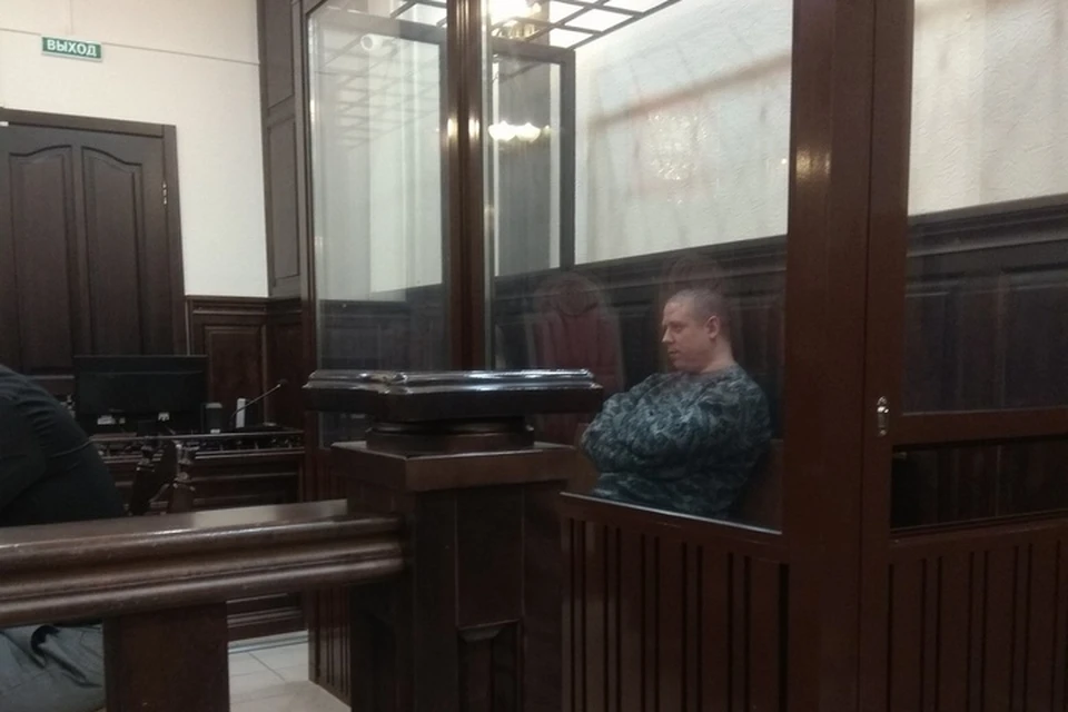 Сергей Антюшин в зале суда
