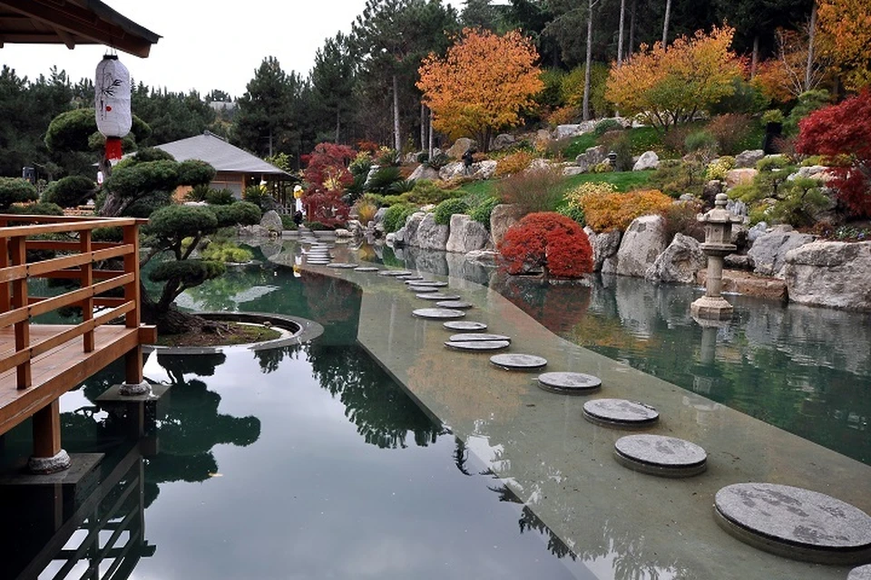 В Крыму после реконструкции открылся уникальный Японский сад