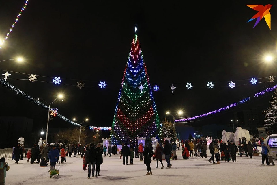 Главную городскую елку откроют 29 декабря