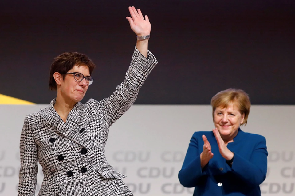 Место Меркель в партии ХДС заняла Аннегрет Крамп-Карренбауэр