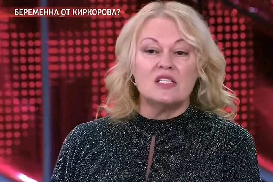 Светлана Сафиева в передаче "Прямой эфир".