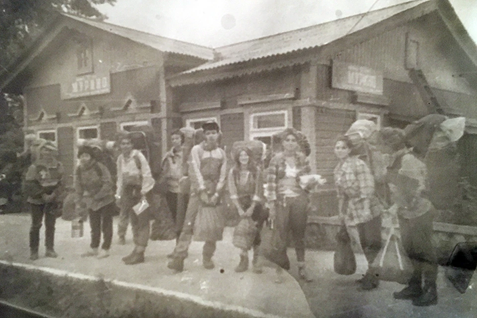 Эта история началась на станции Мурино в Иркутской области. Фото из архива Галины Бапановой