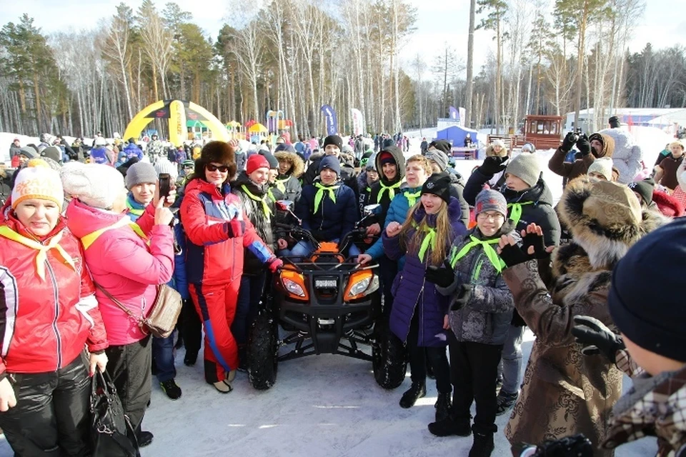 Воспитанники ленинск-кузнецкого детского дома выиграли в конкурсе квадрацикл. Фото: Егор Евграфьев.